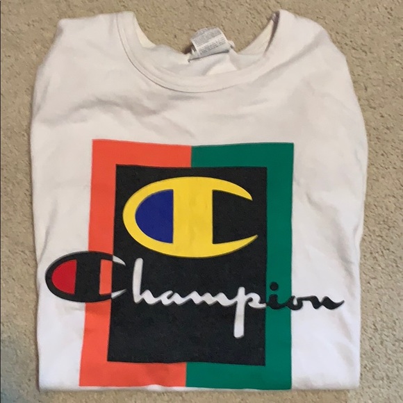 Champion Box Logo Tee - Picture 1 of 4